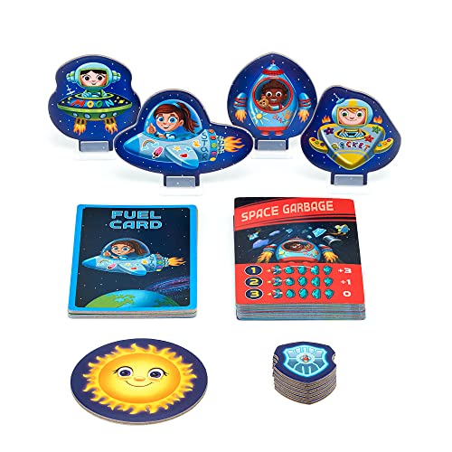Little Astronauts juego de mesa cooperativo para niños 4+ miniatura 5