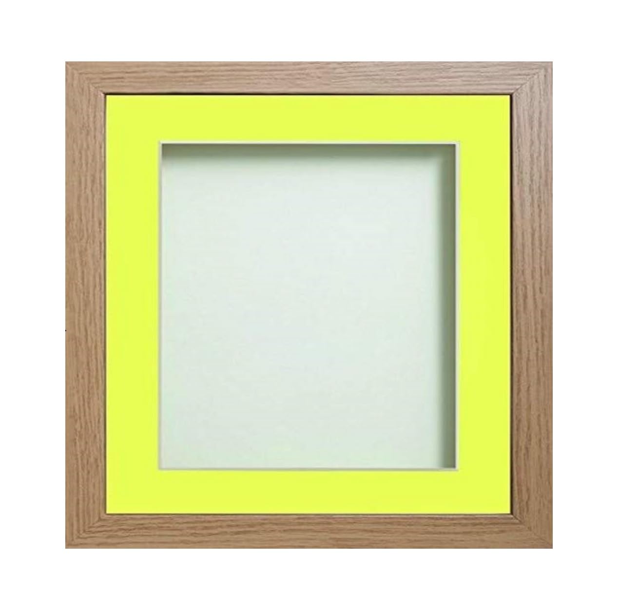 Frame Company Lemon Bon Bon Mount Allington Range Beech Picture Photo Frame With 7X5 For Pic Size 6X4' * Choice Of Sizes* Fitted With Glass