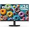 Philips 24 inch Class Thin Full HD (1920 x 1080) 100Hz Monitor, VESA, HDMI & VGA Port, 241V8LB