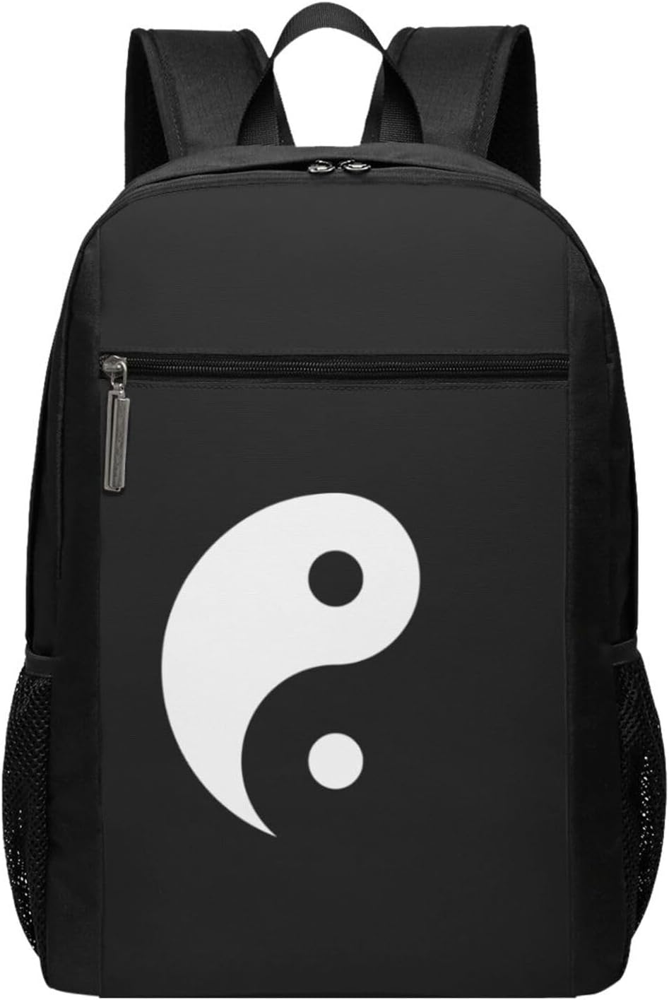 Yin Yang Travel Laptop Backpack, Business Anti Theft Slim Sturdy Laptops Backpacks, College Computer Bag Gift for Men & Women Fits 17 Inch Notebook,Black