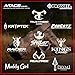 GunSkins Universal Pistol Skin Compatible with Airsoft AEG and BB Gun- Vinyl Wrap - Trim to Install - 100% Waterproof - Non-Reflective Matte Finish - Proveil Victory