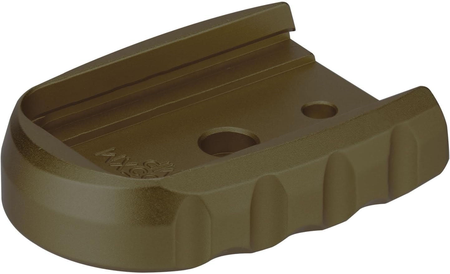 NDZ Performance Magazine Base Plate for Sig P365 X Macro Laser Engraved Anodized Grooved Aluminum in Olive Drab Green - Choose Design