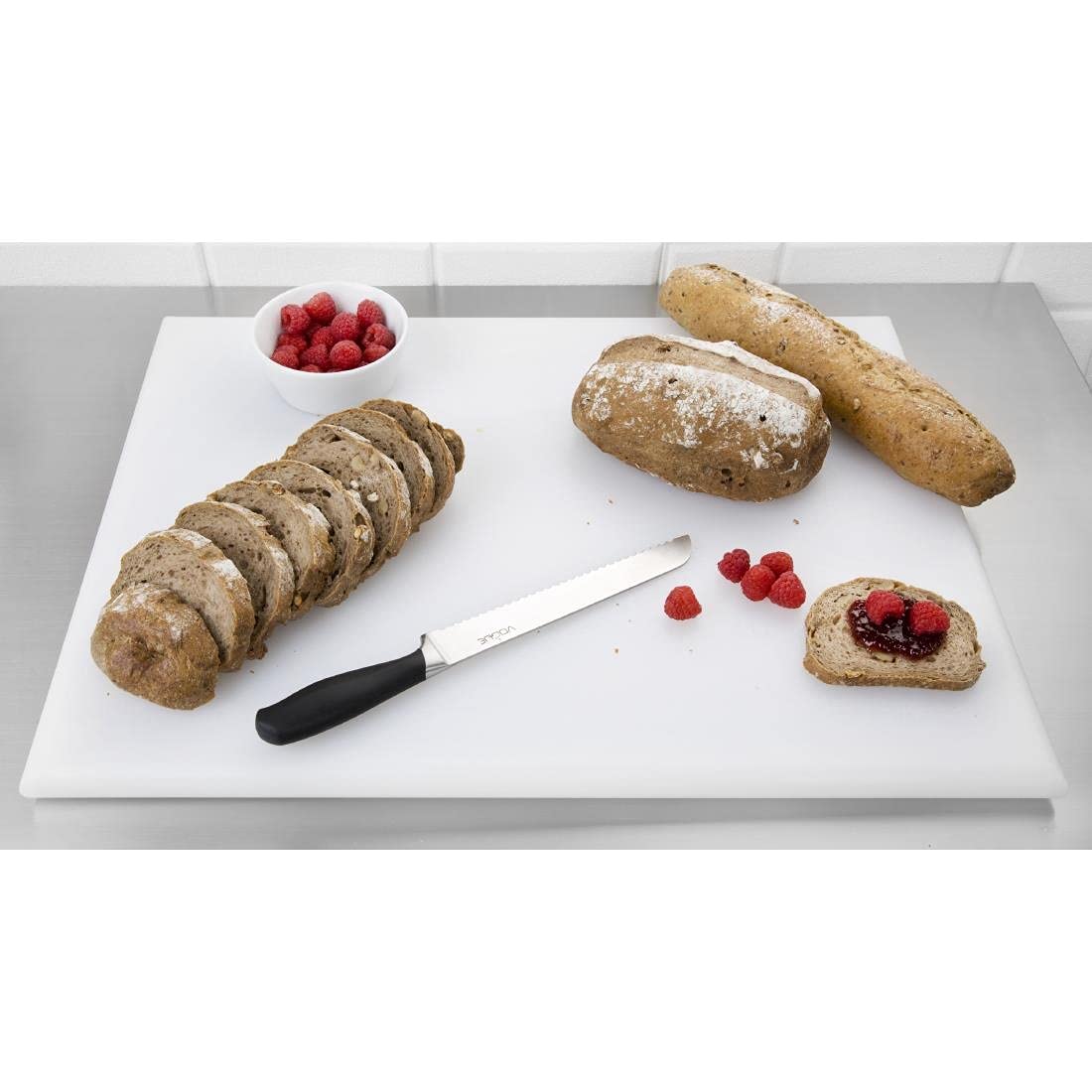 Hygiplas J044 Extra Large ad alta densità Tagliere, Bianco