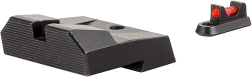 Miniatura 2 de Trijicon Trijicon, mira refleja de 0.039 x 0.945 in, retícula triangular ámbar de 12.9 MOA con soporte de palanca de tiro A.R.M.S. #15, negro