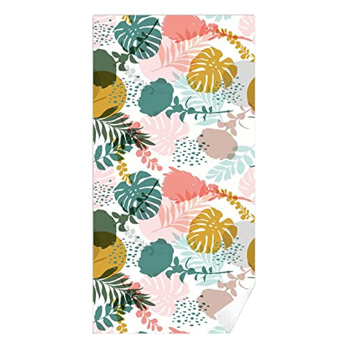 Mikrofaser-Strand-Sommer-Einzeldruck-Samt-Badetuch, schnell trocknendes Handtuch, Schwimmen Schwimmende Liegestühle Für Erwachsene (C, One Size) Cover