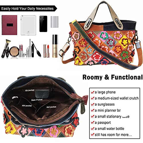 Bolso Tote de Cuero Downupdown para Mujer miniatura 3