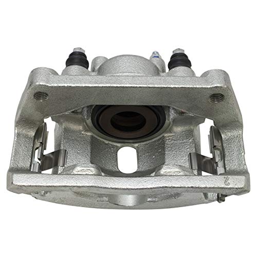 Image of TRQ Front and Rear Brake Caliper Set Zinc Coated Brackets Compatible with 2006-2008 Dodge Ram 1500