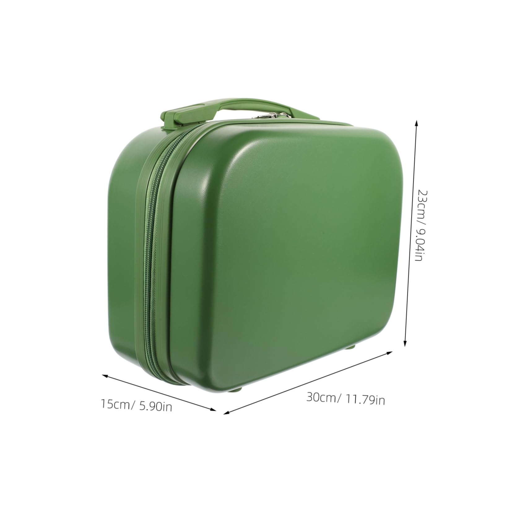 Valigia Make Up 14 Pollici in PC Sottile Elastico, Astuccio Cosmetico da Viaggio per Studenti e Lavoratori, Borsa Porta Trucchi Compatta
