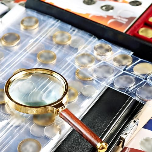 Álbum para Monedas con 120 Bolsillos y Cubierta de PU Azul miniatura 5