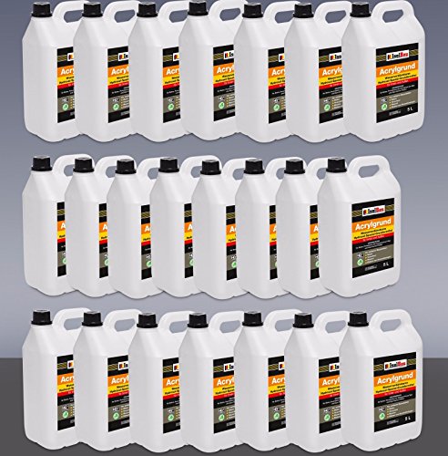Isolbau Acrylgrund - Wasserverdünnbares Grundiermittel für eine professionelle Grundierung Innen & Außen - 110 Liter (22 x 5 L)