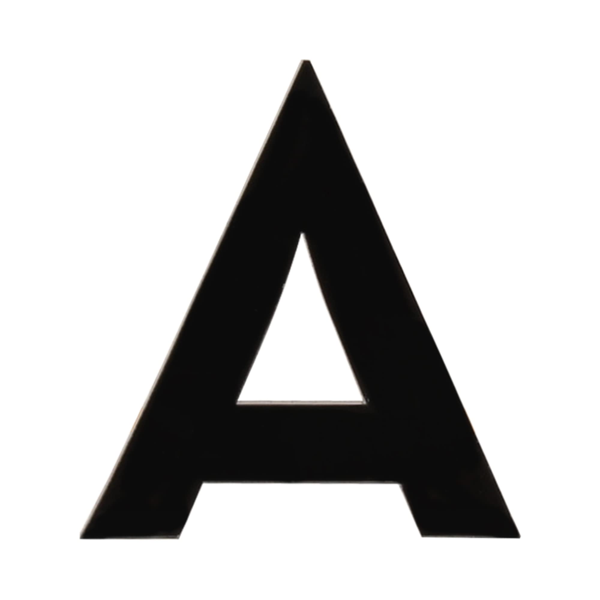 Numeri Civici Autoadesivi Hasware | 7.5cm | Acrilico Nero | Facili Da Applicare