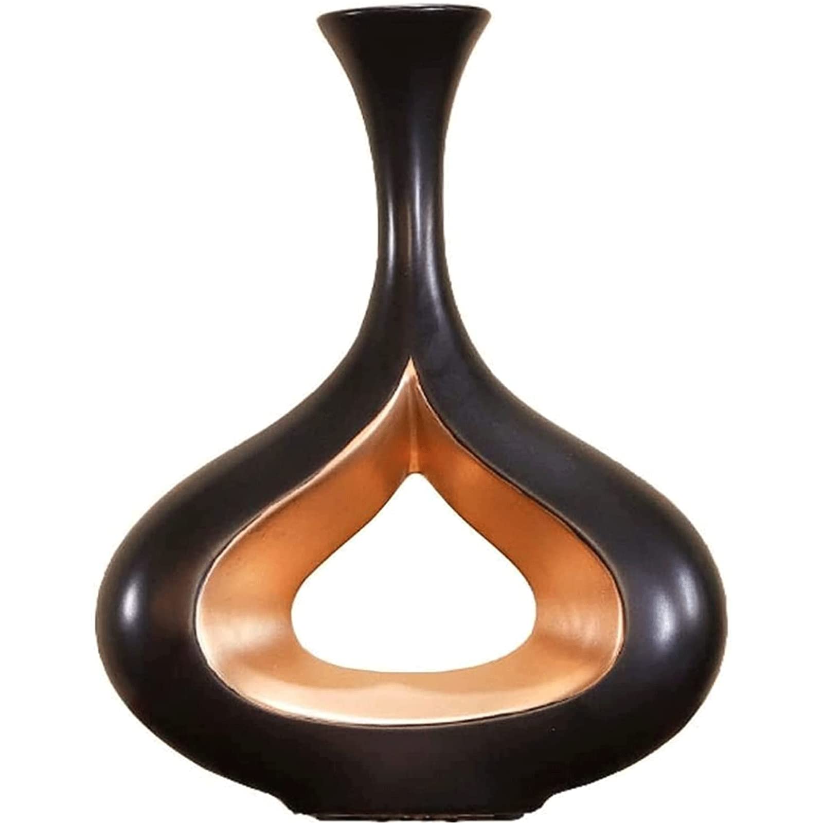Ngdfgr As Known Fashion Vase Modern Minimalist Flower Vases Home Living Room Tv Cabinet Decorative Ornaments Vase Environmentally Friendly Materials Decoration (B),B