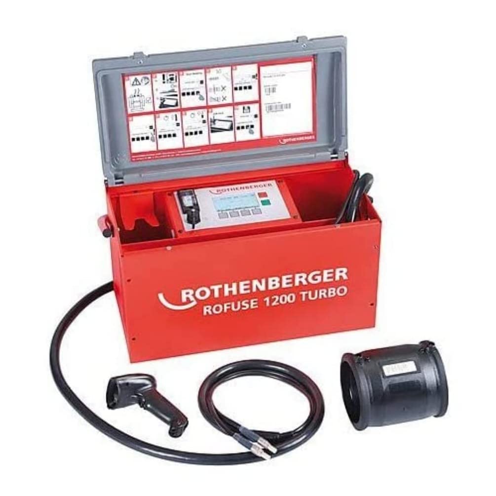 Rothenberger 1000001000 equipo de soldadura de tubería de plástico