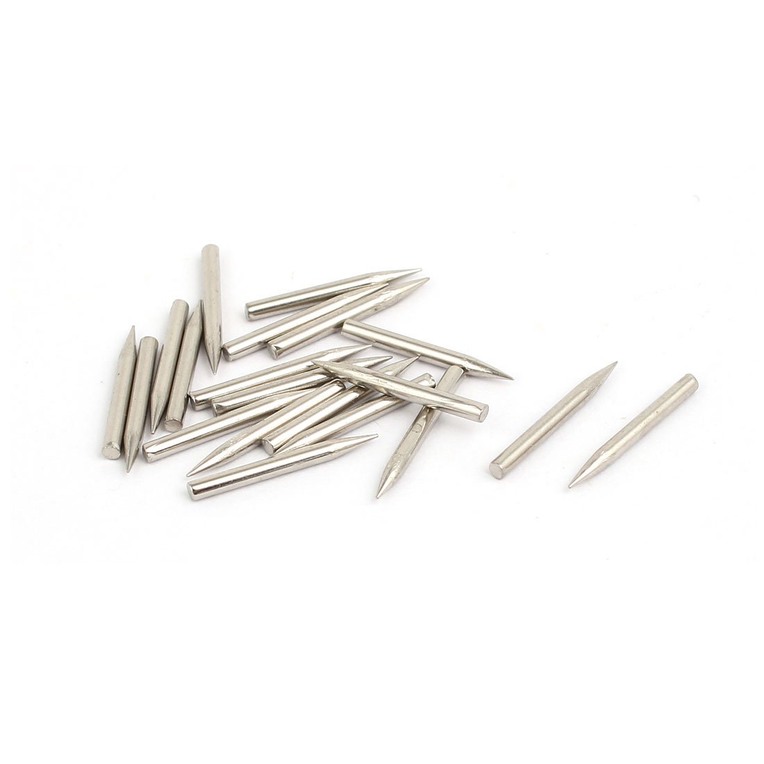 Aexit 1.4mm x Fastener 14mm Carbon Steel Non-Head Siding Wall Cement Nail 20pcs Model:68as202qo187