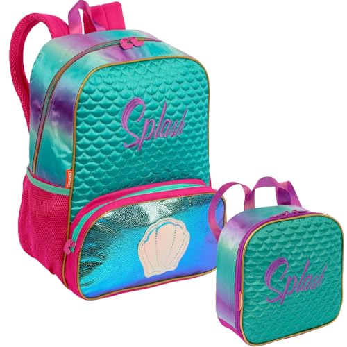 Sestini, Mochila Infantil De Costas Mermaid E Lancheira Sestini Luxo