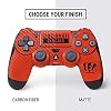 Skinit Decal Gaming Skin Compatible with PS4 Controller - Officially Licensed NFL Cincinnati Bengals Orange Performance Series Design