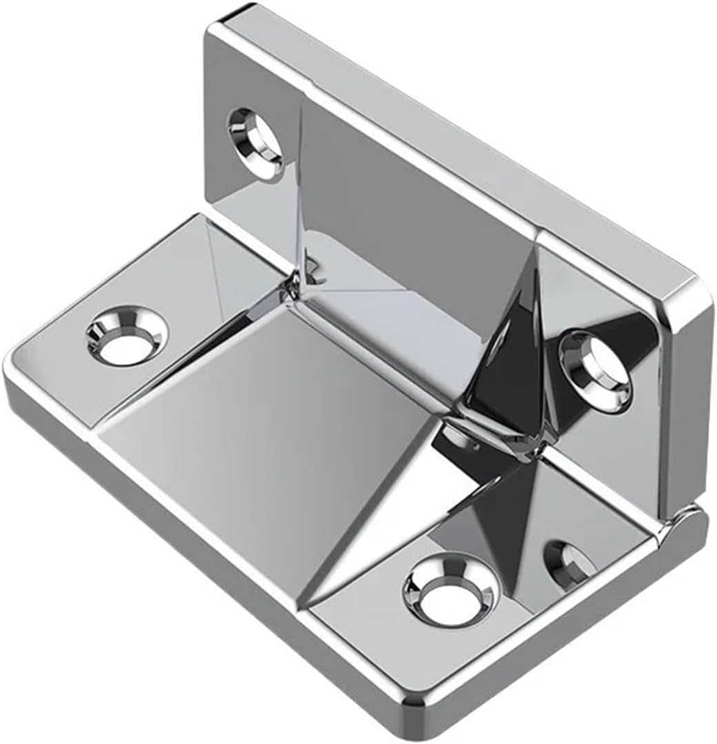 4Pcs Wooden Box Hinge Support Positioning for Toolbox, Container Repair Hardware Accessories