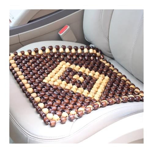 Almohadilla refrescante universal de madera tejida a mano para coche 5