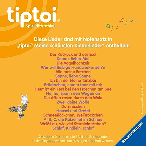 tiptoi® Meine schönsten Kinderlieder, Liederbuch ab 3 Jahre (Liederbücher)