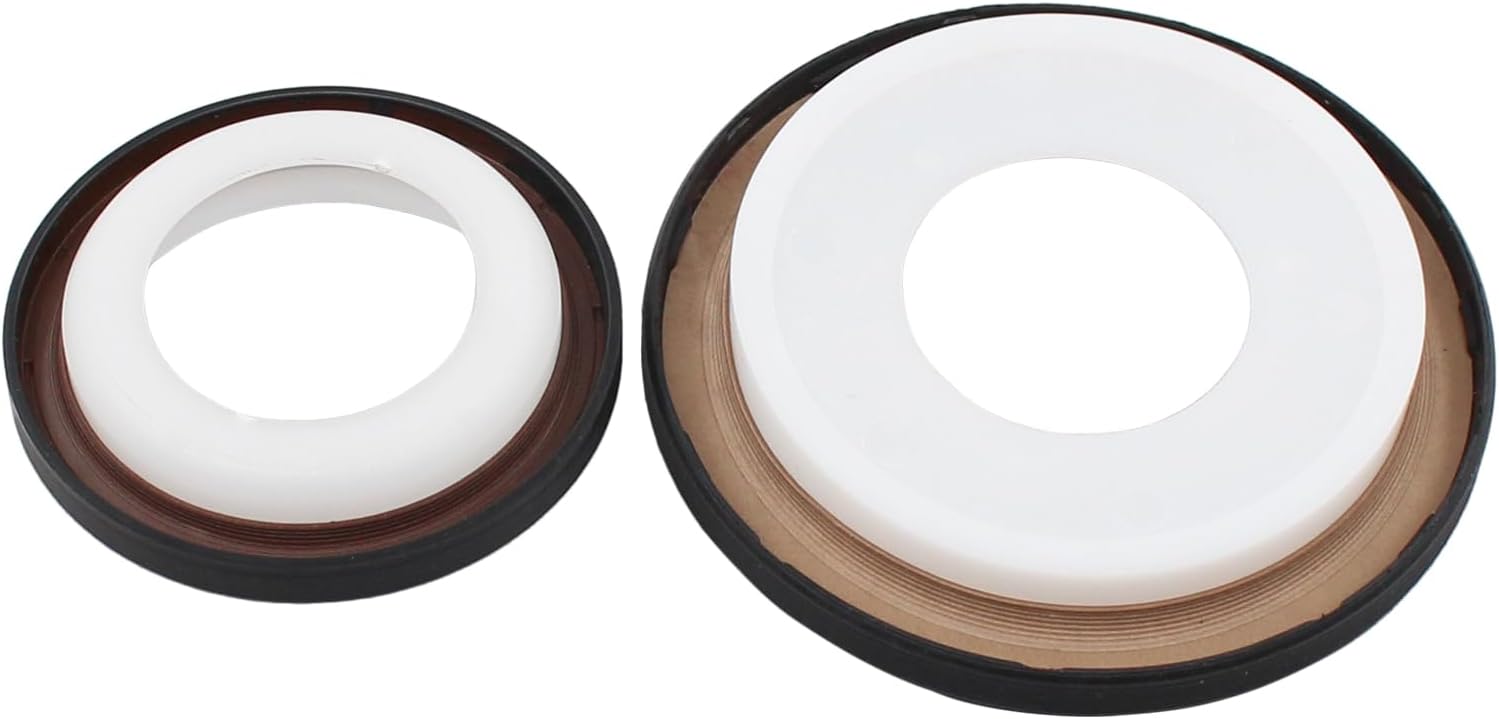 Front and Rear Engine Crankshaft Main Seal for Mini Cooper 1.6 2007-2015, Cooper Countryman 1.6 2011-2016, Cooper Paceman 1.6 2013-2016