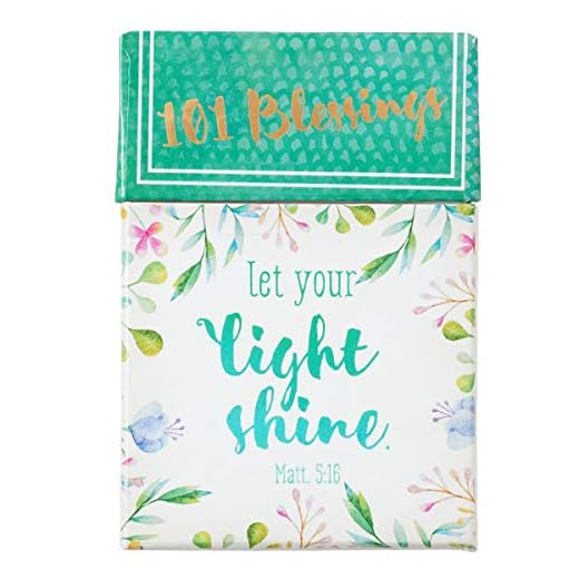 Let Your Light Shine Matthew 5:16, A Box of Blessings