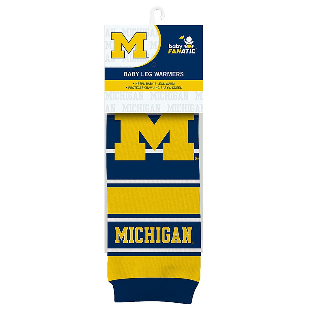 MasterPieces Baby Fanatic NCAA Michigan Wolverines Leggings, One Size, Team Color