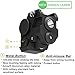 LASPUR Mini Tactical Sub Compact Rail Mount Green Laser Sight with High Lumen Light Integrated Combo with Strobe