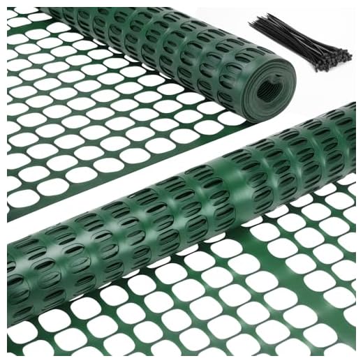 Heavy Duty Plastic Garden Fence Roll