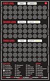 Scratch Off Poster #loveguide - Bedtime Adventures Diary and Planner for Couples - Adventure Game