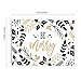 Canopy Street Faux Gold And Black Christmas Cards / 24 Holiday Greeting Cards / 6 Seasonal Designs / 4 5/8