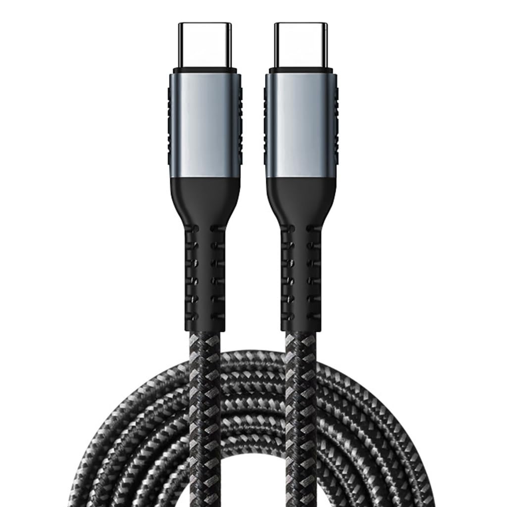 Kabel do ładowania USB C na USB C, przewód 100 W z e-markerem do szybkiego dostarczania energii