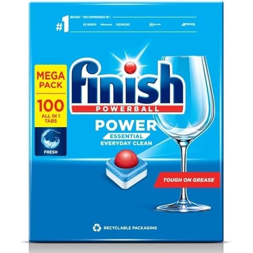 Finish All in 1 Dishwasher Tablets 100s