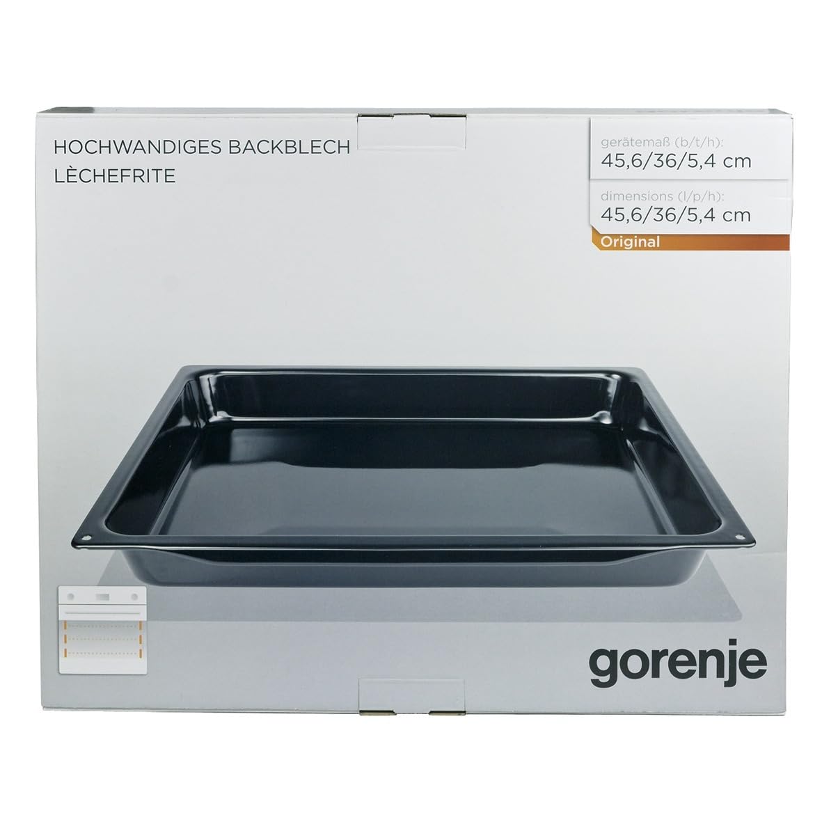 easyPART passend für Upo 242135 Backblech hoch 456x360x54mm AC016 XXL für