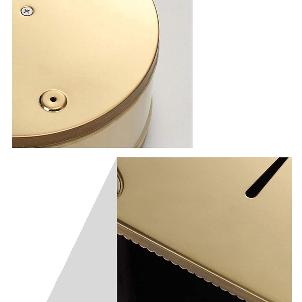Porta Asciugamani di Carta Grande Rotolo Scatola Struttura in Acciaio Inox Bagno pubblico Parete WC Montato Sanitario Asciugamano Grande Carta Impermeabile