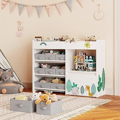 HOCSOK Étagère de Rangement pour Enfants Cover