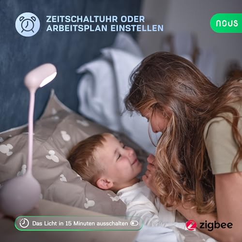 NOUS A7Z ZigBee 3.0 Smart Socket with Energy Monitoring (16A) - 2 Pack