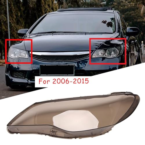 Coque de phare droit fumé pour Civic FD 8 2006-2011 protection avant