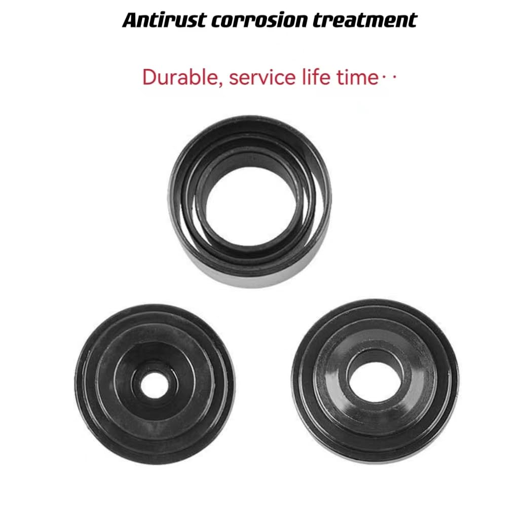 Kit De Herramientas Extracción Rótula, Prensa 10 Piezas Para La Mayoría Coches Y Camiones Ligeros 2WD 4WD, Rojo