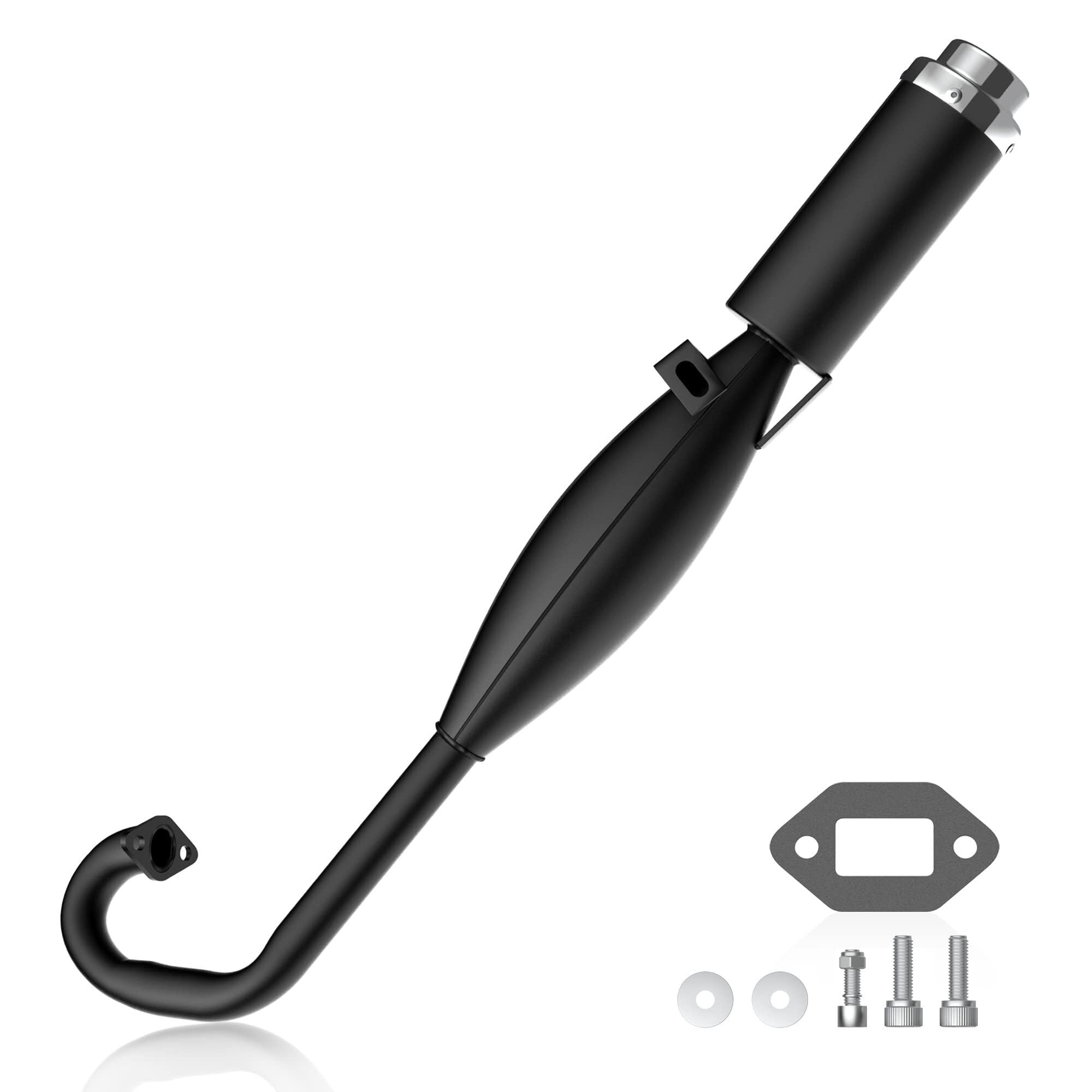 Tubo para moto Para 47cc 49cc | Juego de silenciador de tubo de escape Pocket Quad System con espacio