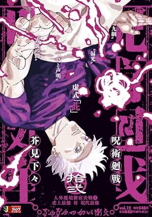 呪術廻戦人外魔境新宿決戦1 史上最強 対 現代最強 12巻』｜感想