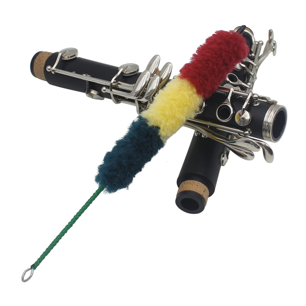 Totority 3pcs Clarinet Cleaner Clarinet Cleaning Brush Wind Instrument Durable Material