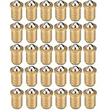 NACX 3mm x 4mm Door Closet Cabinet Ball Catch Latch Catcher, Adjustable Spring Ball Latch, 30Pcs Yellow