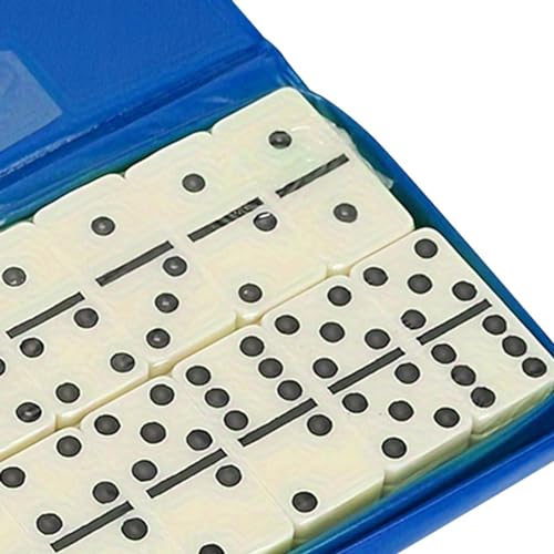 Double Six Set Juego Clásico de Mesa con 28 Piezas miniatura 4