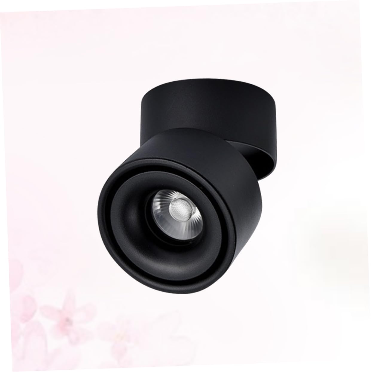 Holibanna LED Deckeneinbaustrahler 10w Aluminium Verstellbar mit Einfacher Installation und Aufputzmontage für Schaufenster und Ladenbeleuchtung in Schwarz