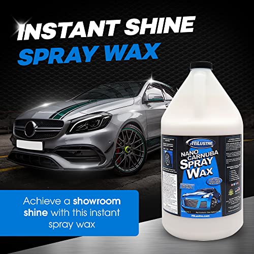 Nano Carnauba Spray Wax, cera líquida para auto 1 galón miniatura 2