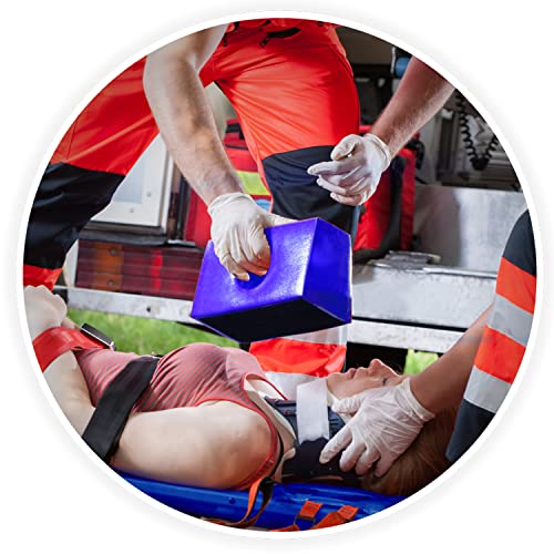 Ems Xtrm Spine Board Stretcher Backboard For Patient - Emt Backboard Immobilization Portable Patient Transport Rescue Lightweight Pe Plastics Ambulance Stretcher Gurney, Blue #TOP6