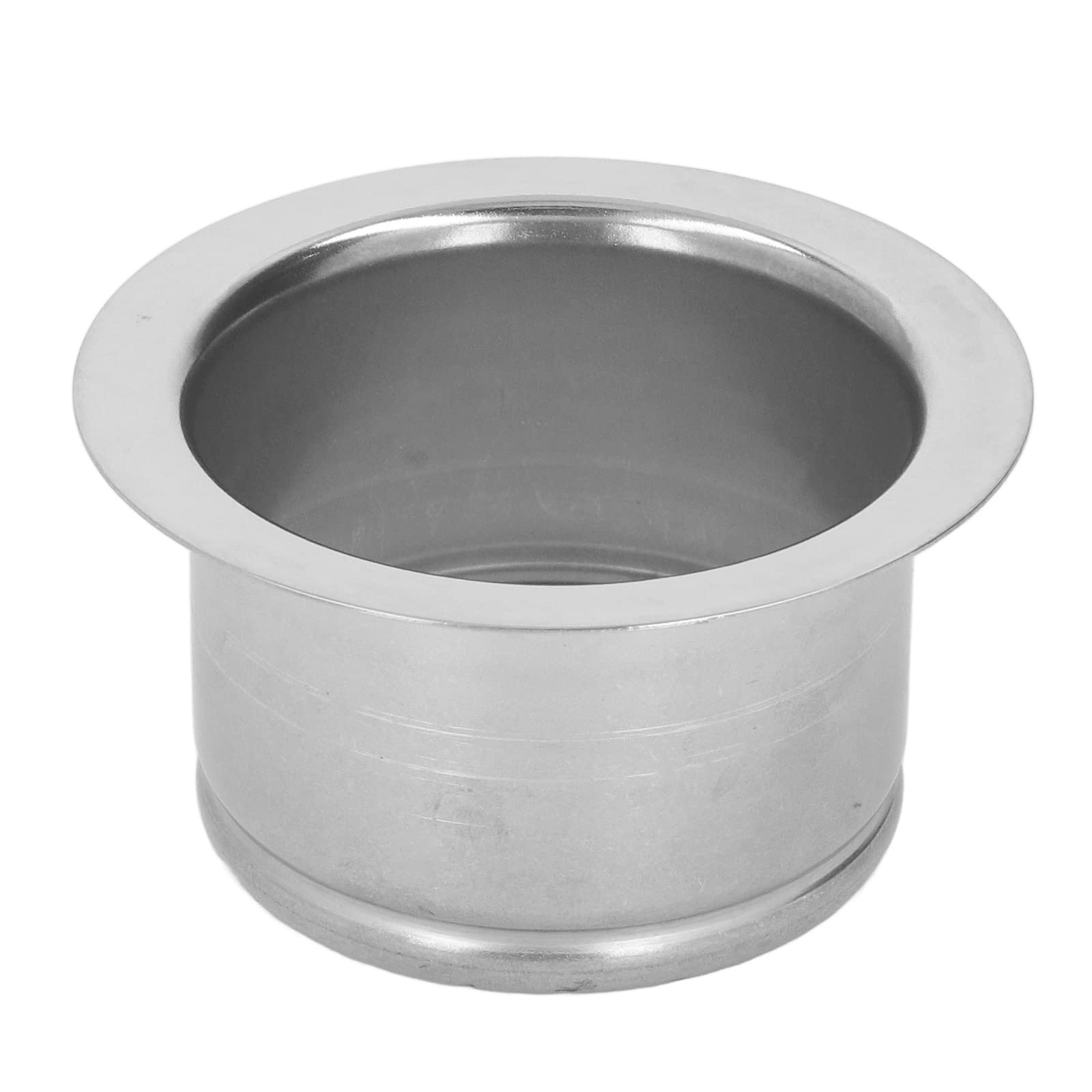 Haofy Flangia per Lavello Estesa da Cucina, Flangia per Smaltimento dei Rifiuti Profonda 114 Mm Flangia per Smaltimento dei Rifiuti Profonda in Acciaio Inox Accessori per la