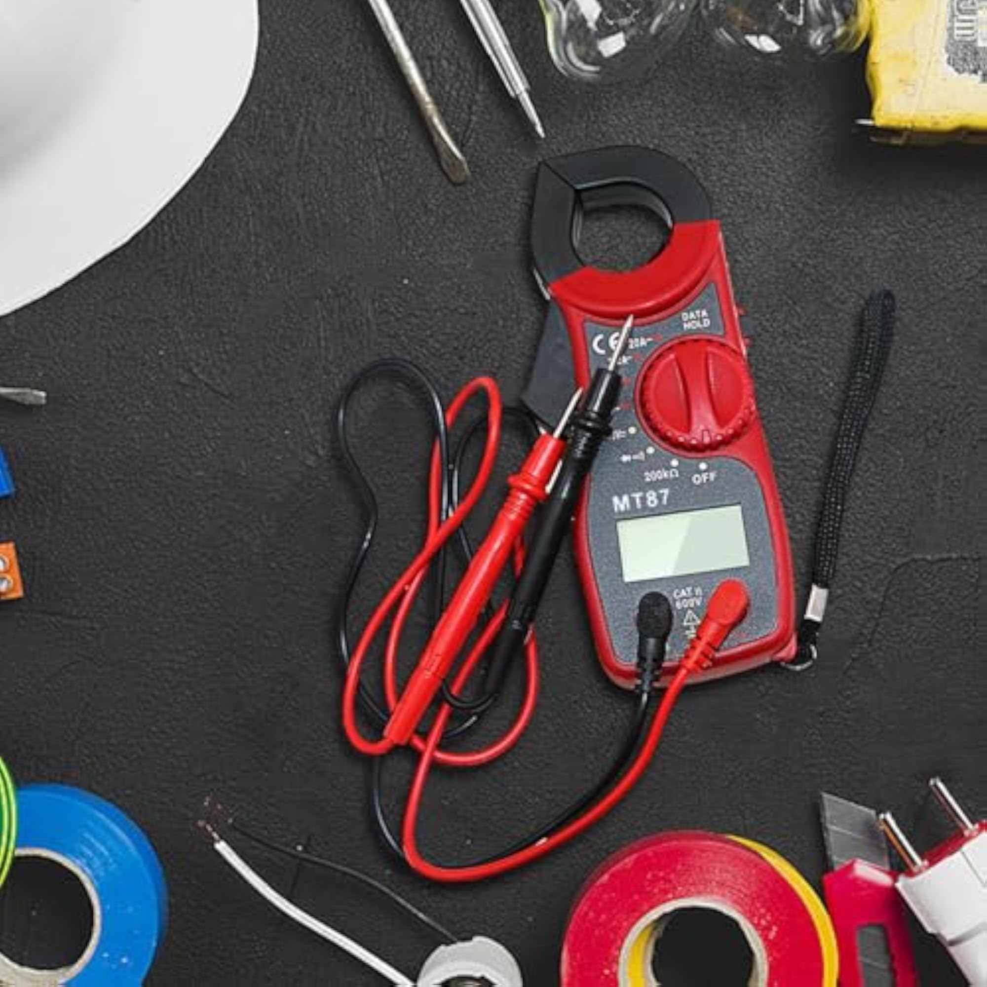 Digital Clamp Meter Multimeter Tester, Practical Tool
