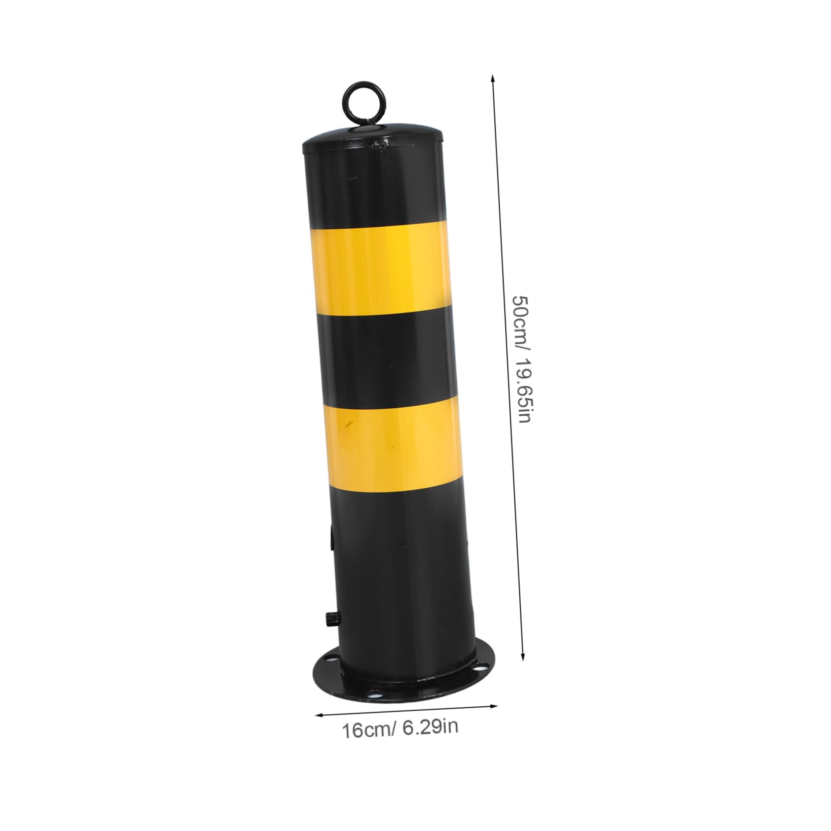 KICHOUSE Sturdy Traffic Safety Delineator Parking Lot Barrier Easy to Install Stanchion Posts Construction Caution Long-lasting Road Guard