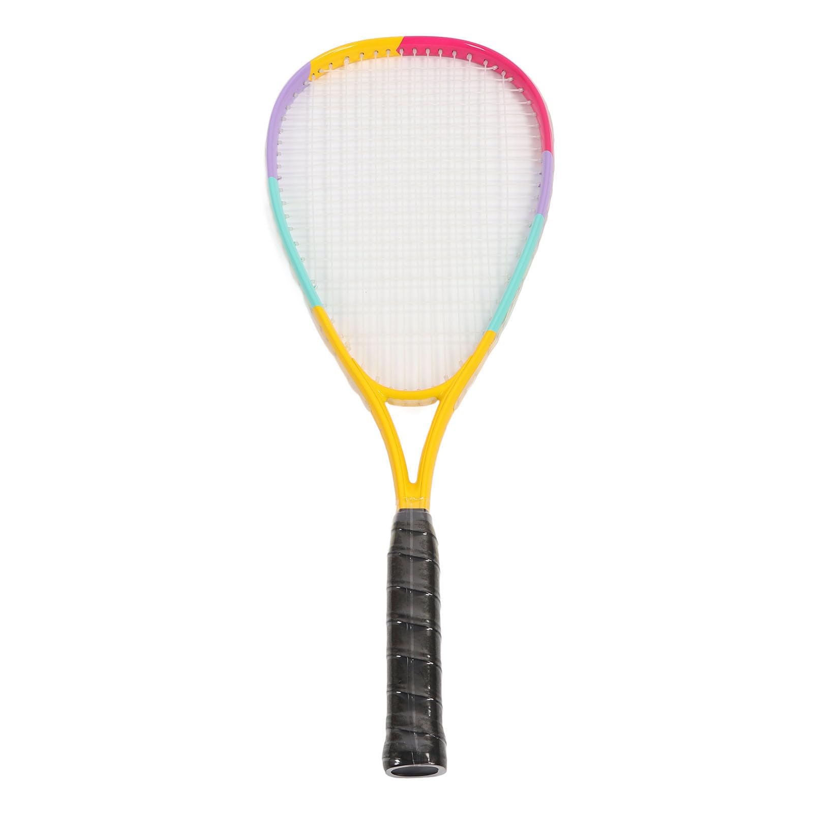 Naroote Racchetta da Squash con Faccia Oversize per Bambini | Leggero e resistente, impugnatura ammortizzante, adatto a vari campi